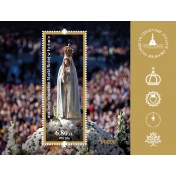 Blok 301 100-lecie objawień Matki Bożej w Fatimie - wydanie polskie