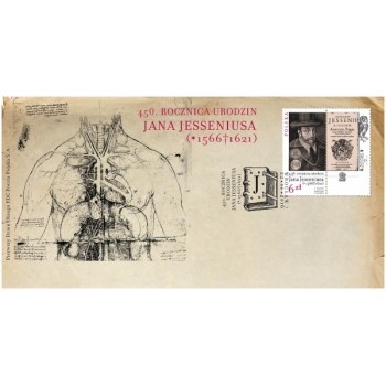 FDC 1773 - 450. rocznica urodzin Jana Jesseniusa (1566-1621)