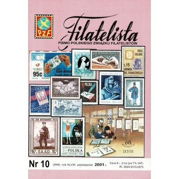 Filatelista - październik 2001