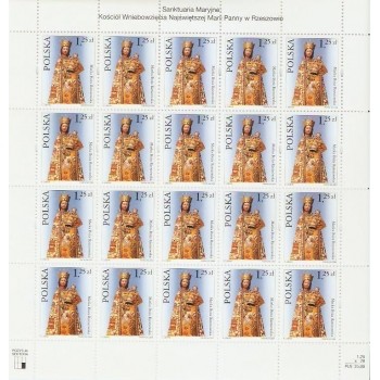 Arkusz 3992 Sanktuaria Maryjne - Matka Boża Rzeszowska