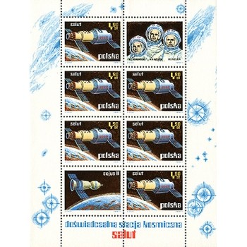 Arkusik 2108 Badanie kosmosu - Salut Copernicus