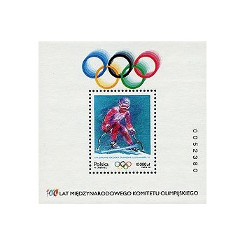 Blok 155 XVII Zimowe Igrzyska Olimpijskie Lillehammer '94