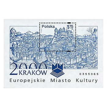 Blok 170B Kraków-Europejskie Miasto Kultury roku 2000