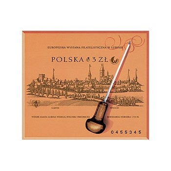Blok 175A Europejska Wystawa Filatelistyczna w Lubinie-EURO CUPRUM 2001