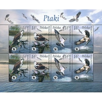 Arkusik 3929-3932 Ptaki