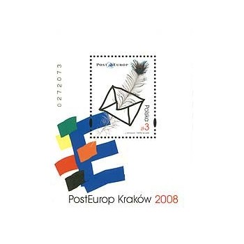 Blok 208 PostEurop Kraków 2008