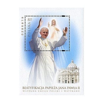 Blok 228 Beatyfikacja Papieża Jana Pawła II