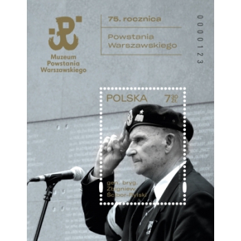 Blok 338 75. rocznica Powstania Warszawskiego
