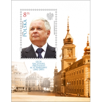 Blok 367 - 5264 - Lech Kaczyński - Prezydent m.st. Warszawy (2002-2005)