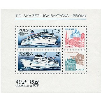 Blok 129 Polska Żegluga Bałtycka-promy