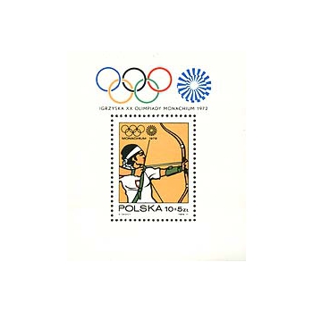 Blok 89 XX Igrzyska Olimpijskie w Monachium