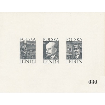 1161-1163ND 50. rocznica pobytu Lenina w Polsce