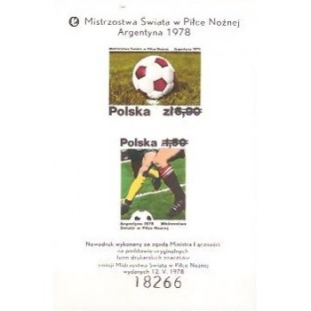 2410-2411ND Mistrzostwa Świata w piłce nożnej - Argentyna 1978