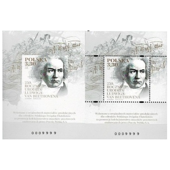 5118ND A i B 250. rocznica urodzin Ludwiga van Beethovena