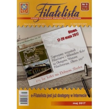 Filatelista -  maj  2017
