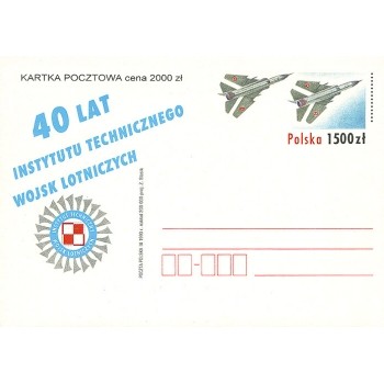 Karta Cp 1059  40 lat Instytutu Technicznego Wojsk Lotniczych