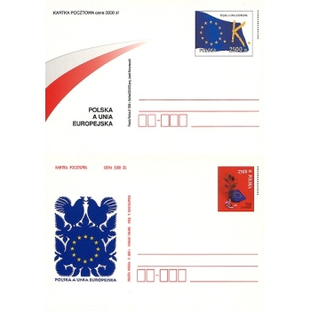 Cp 1081-1082 Polska a Unia Europejska