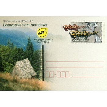 Karta Cp 1280  Parki Narodowe - Gorczański Park Narodowy