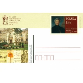 Karta Cp 1420 150-lecie Poznańskiego Towarzystwa Przyjaciół Nauk