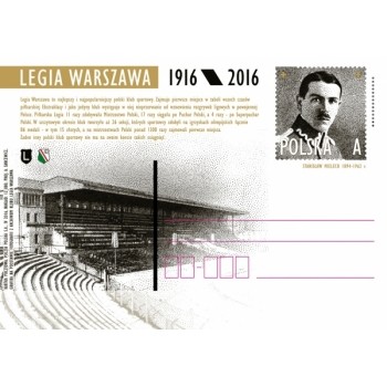 Karta Cp 1743 Legia Warszawa 1916/2016