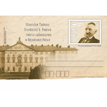 Cp 1906 Stanisław Tadeusz Srzednicki h. Pomian - twórca sądownictwa w Odrodzonej Polsce