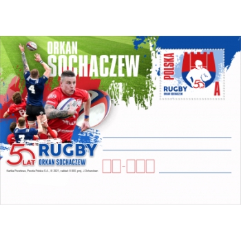 Cp 1944  50 lat Rugby Sochaczew