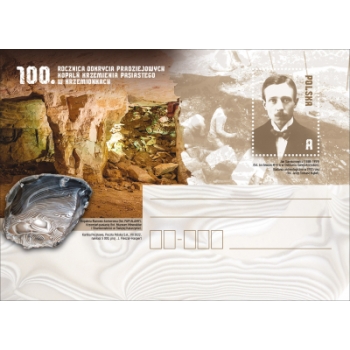 Cp 1968 100. rocznica odkrycia pradziejowych kopalń krzemienia pasiastego w Krzemionkach