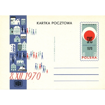 Karta Cp 447 Spis Powszechny 1970