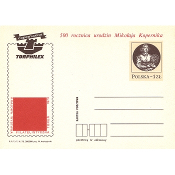Karta Cp 556 Krajowa WF "Torphilex Copernicana"