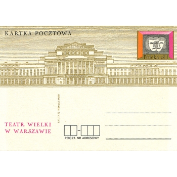 Cp 569 140-lecie Teatru Wielkiego w Warszawie