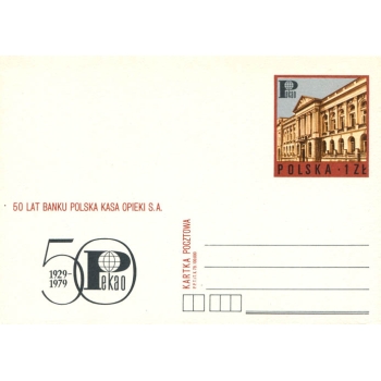 Karta Cp 738 50-lecie Banku PeKao