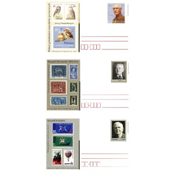 Cp 1443-1445 Polscy projektanci znaczków poczowych