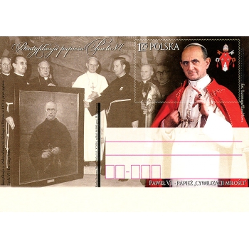 Cp 1689 Beatyfikacja papieza Pawła VI