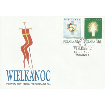 Koperta FDC 1087 Wielkanoc (II)