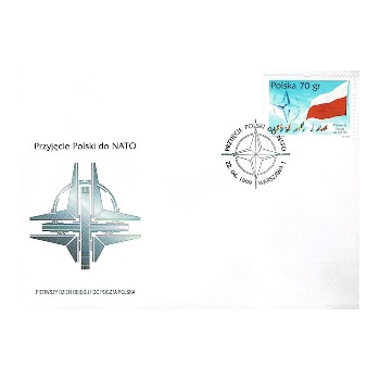 FDC 1116 Przyjęcie Polski do Nato