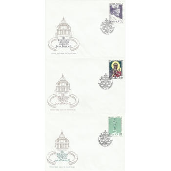 Koperty FDC 1146 80. rocznica urodzin papieża Jana Pawła II