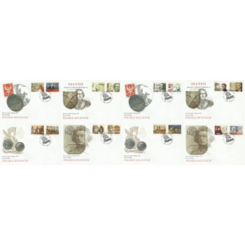 Koperta FDC 1196 Polskie Milenium