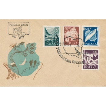 Koperta FDC 120 Turystyka