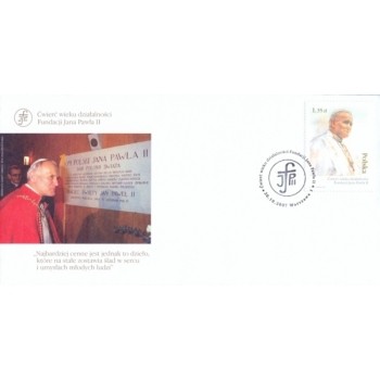 FDC 1402 Ćwierć wieku działalnosci Fundacji Jana Pawła II