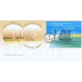 FDC 1468 Zlot wielkich żaglowców "Gdynia 2009"