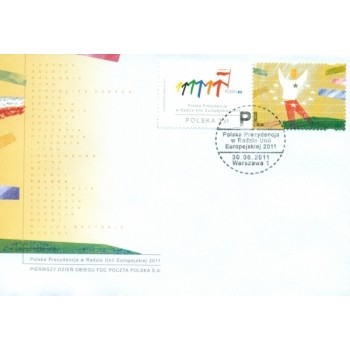 FDC 1547 Polska Prezydencja w Radzie Unii Europejskiej 2011