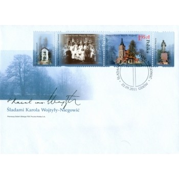 FDC 1552 Śladami Karola Wojtyły - Niegowić