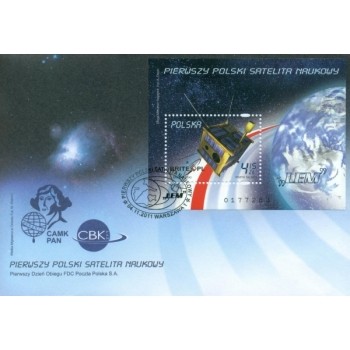 FDC 1557 Pierwszy polski satelita naukowy