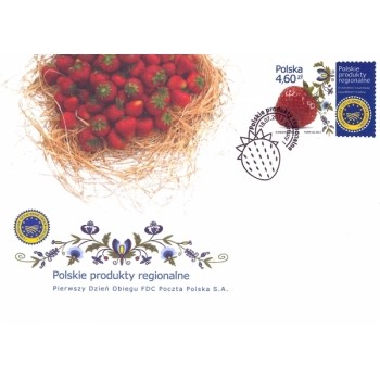 FDC 1614 Polskie produkty regionalne-truskawka kaszubska