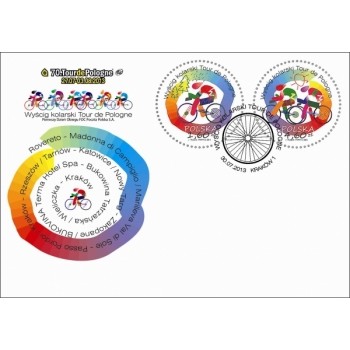 FDC 1615 Wyścig kolarski Tour de Pologne