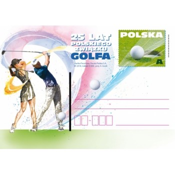 Cp 1824 25 lat Polskiego Związku Golfa