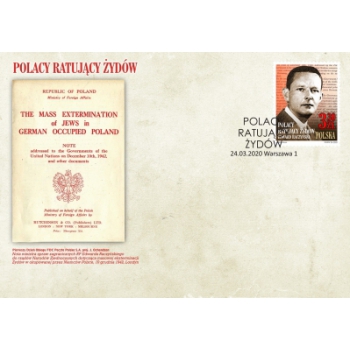 FDC 2027 Polacy ratujący Żydów