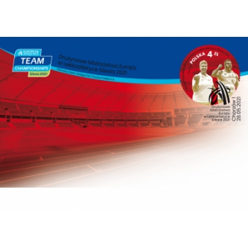 FDC 2113 Drużynowe Mistrzostwa Europy w Lekkoatletyce Silesia 2021
