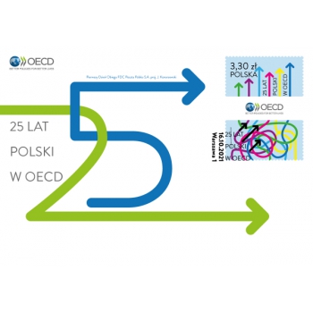 FDC 2139 25 lat Polski w OECD