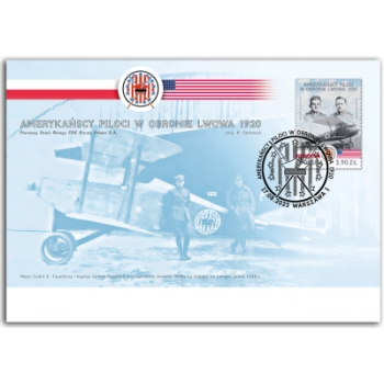 FDC 2269 Amerykańscy piloci w obronie Lwowa 1920